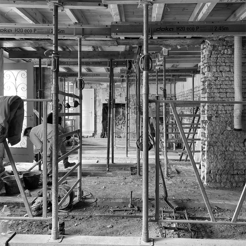 Rénovation d'une maison charentaise